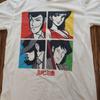Lupin The 3rd Charakterblock T-Shirt Weiß Größe XL Anime Manga