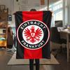 1pc Eintracht Frankfurt Print Flannel Blanket, High quality Comfortable for All Seasons, Home Decor, Warmth and Comfort, Perfect for Christmas Gifts37