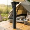 Square Folding Metal Table Leg Rust-Resistant for Compact Rooms, Campers