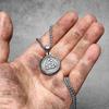 Wikinger Runen Herren Halsketten Mit Anhänger Edelstahl Schmuck Für Männer Frauen Odin Dreieck Punk Accessoires Geschenke