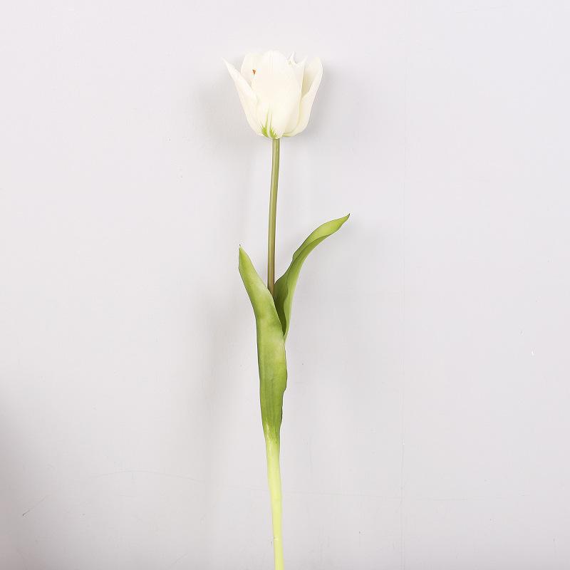 Tulip Simulation Flower, Wedding Artificial Flower Furniture Ornament Photography Prop Feel Simulation Tulip