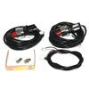 AD 52mm Digital Air Suspension Pressure Gauge 290 PSI Bar Blue Red LED with 1/8NPT Electronic Sensors Dual Air Pressure Gauge