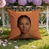 singer A-Alicia Keys Cushion Cover Home & Car Dual-Scene Pillow Cover: Reversible for Premium Comfort