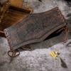 Embossed PU Waist Belt Adjustable Strap For Fairs Historical Reenactments Bohemian Accessory