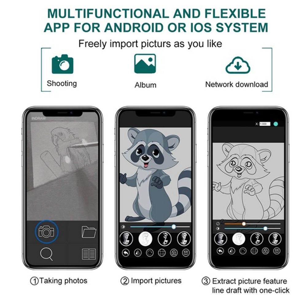 Creative Useful Tracking Projection Plotter Sketch Tool Drawing Board Painting Optical Image