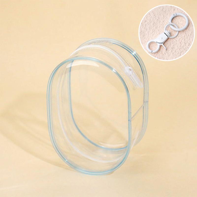 

Прозорі Аксесуари для ляльок на відкритому повітрі Сумка Декорація Таємнича коробка Лялькова виставкова коробка ПВХ Kawaii Чохол-органайзер для зберігання Брелок Гаманець as the picture