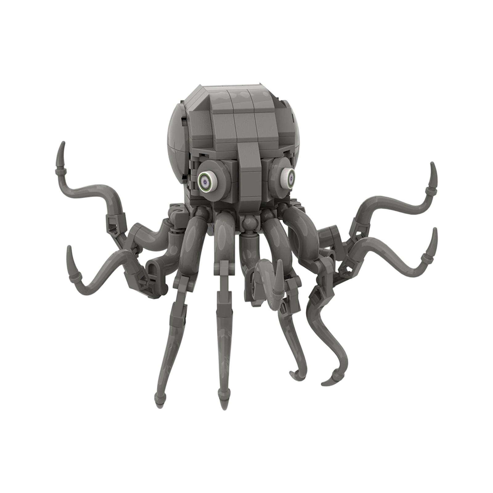 Deep Sea Creature Building Set - Animal Construction Toy for Kids One Size