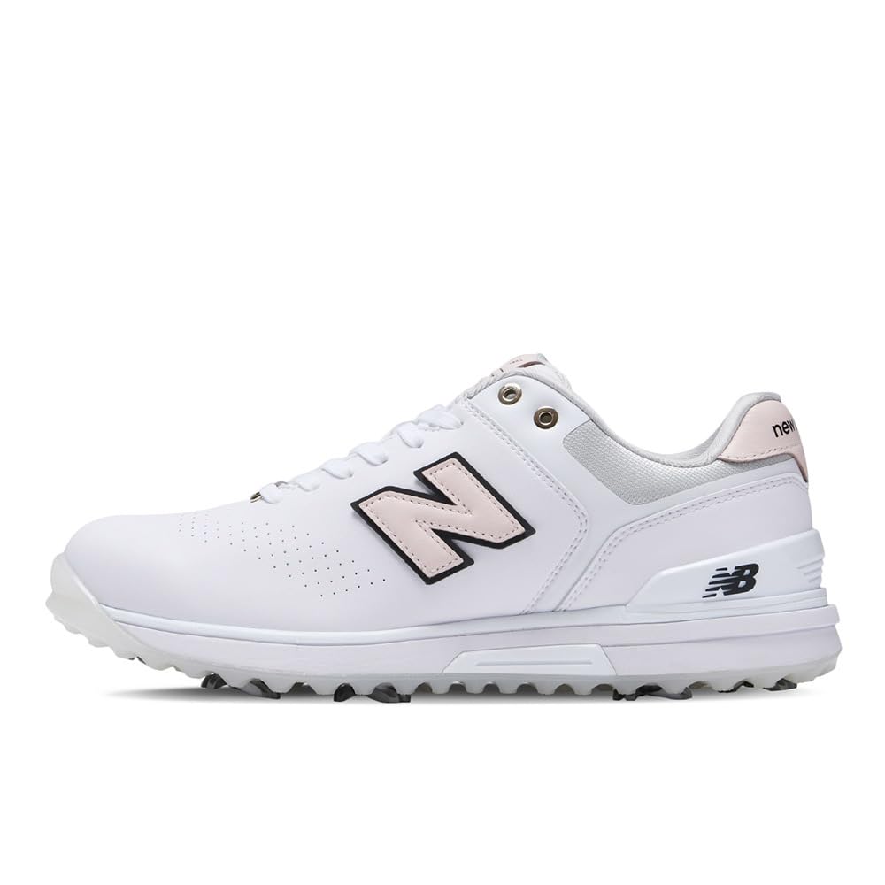 New Balance Golf Shoes Soft Spikes UG3000MP X (White Pink/23.5/Lady's)