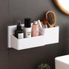 Wutuo Punch-Free Suction Cup Bathroom Storage Organizer