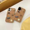 Applicable iPhone17promax Mobile Phone Case 15 Cute 14pro Coffee Bear 13 Creative 12P Anti-drop 11 Soft Cover