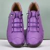 Women's High Top Outdoor Hiking Shoes Pink Ankle Boots Casual Wide Head Purple Green Shoes Plus Size