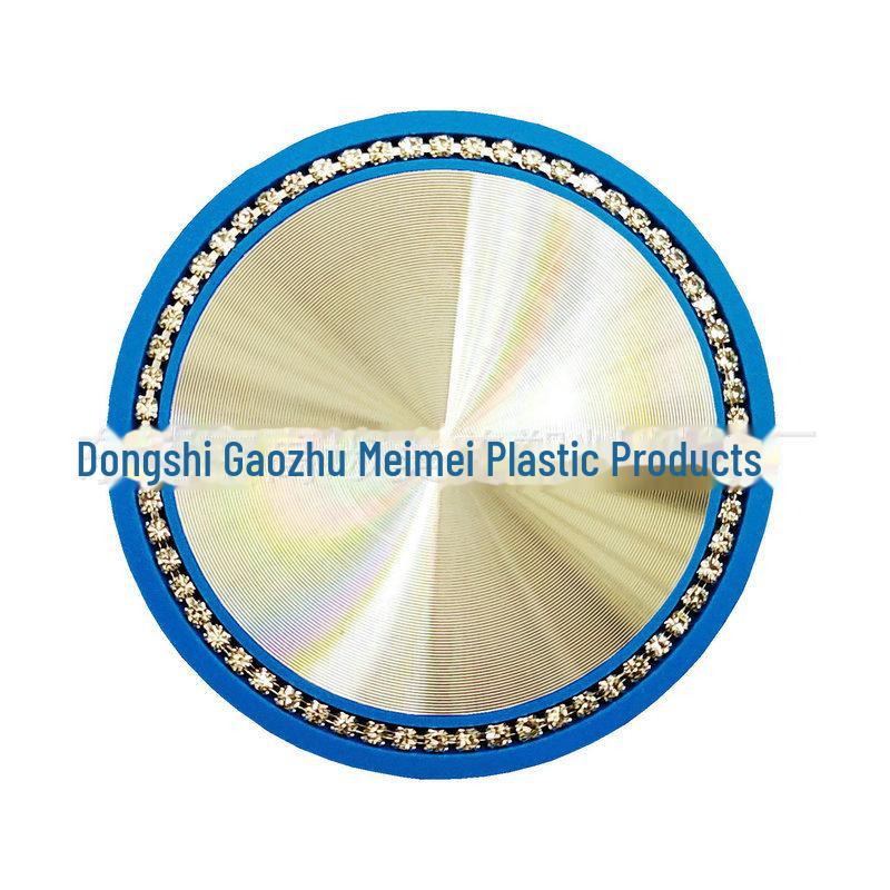 Black & White Grid Diamond Car Coaster: Multifunctional Anti-Slip Mat for Interior and Door Slot Storage