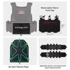 YAKEDA Tactical Outdoor Vest Quick Release Airsoft Vest for Men Adjustable Breathable Combat Training Vest with Hook and Loop