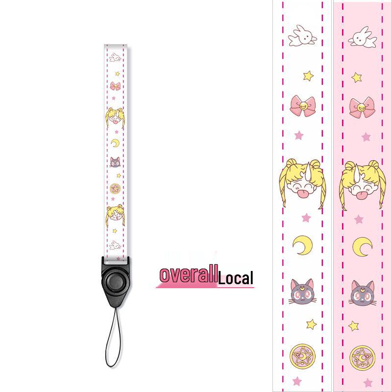 Lanyard Nero Multifunzionale Personalizzato Creativo con Porta Badge Separato per Badge Identificativi dei Dipendenti.