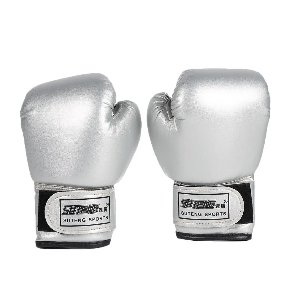 2pcs Kids Boxing Gloves PU Leather MMA Fighting Gloves Punching Bag Kickboxing Thai Gloves Professional for Kids Child Training