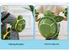 Thickened Ski Protective Gear: Wearable Turtle Shell Plush Toy for Hip and Knee Protection