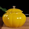 Chinese-style Ceramic Tea Cans with Lid Sealed Dried Fruit Snack Storage Boxes Kitchen Supplies