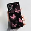 Custodia con Stampa per ZTE Blade A33S A34 Guscio Nero in Morbido Silicone per ZTE Blade A31 Plus Custodia Carina con Fiori e Cartoni Animati