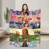 Katseye Kpop Girls Warm Blanket Child Plush Throw Blanket Print Couch Chair Flannel Bedspread Sofa Bed Cover