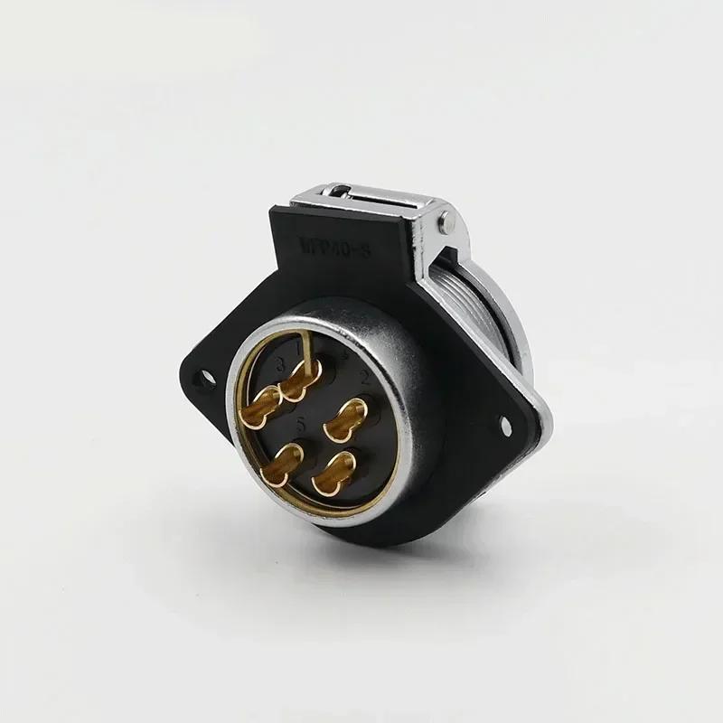 WEIPU WS40 TQ/ZG Metal Industrial M40 Power Electric Connector Signal Adapter 5pin 9pin 15pin 26pin 31Pin 52Pin High Voltage