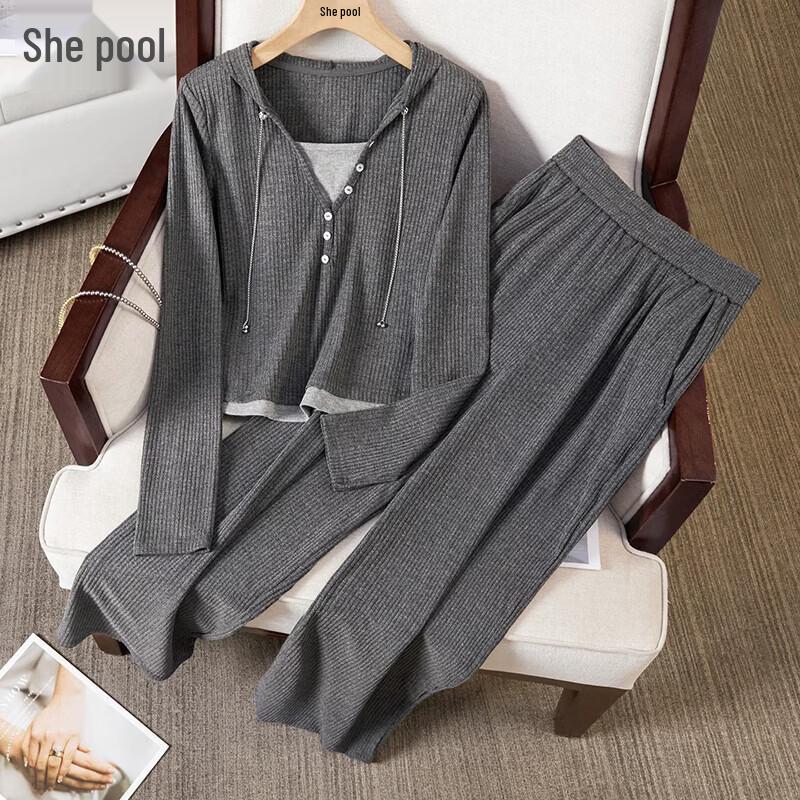 Women s Colorblock Faux Two-Piece Set M