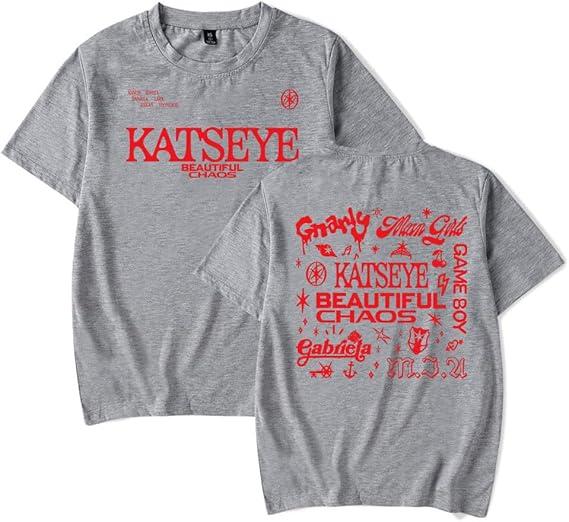 KATSEYE Beautiful Chaos Tracklist TShirt Unisex Vintage Tour 2025 Graphic Tee for UnisexWomen S