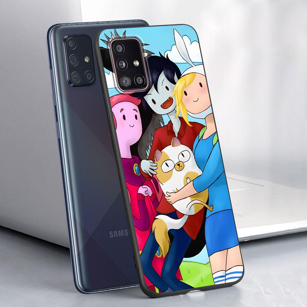 Adventure Fionna & Cake Time Case for Samsung Galaxy A51 A53 A54 A31 A52 A12 A13 A21s A22 A32 A11 A22 A33 A41 TPU Phone Cover