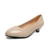 Women New Luxury Middle Heel Shoes Black Round Toe Thick Heel High Heel Shoes Etiquette Work Women Casual Shoes High Heels