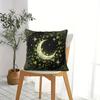 Throw Pillow Moon Star Ivy Witchy Vintage Cushion Accent Pillow Cm Includes Pillow Core Dark Aesthetic Room Sofa Decor