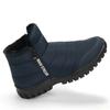 Winter Thick Warm Cotton Shoes with High Top Solid Color Simple Comfortable Anti Slip Wear-resistant Men's Snow Boots