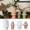 Creative Round Planter Sturdy Silicone Mould Reusable Artistic Cement Cast Craft Supplies for Home and Garden