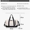 Large-Capacity Dry-Wet Separation Fitness Bag Yoga Sports Tote Outdoor Short-Trip Travel Luggage Bag Comfortable