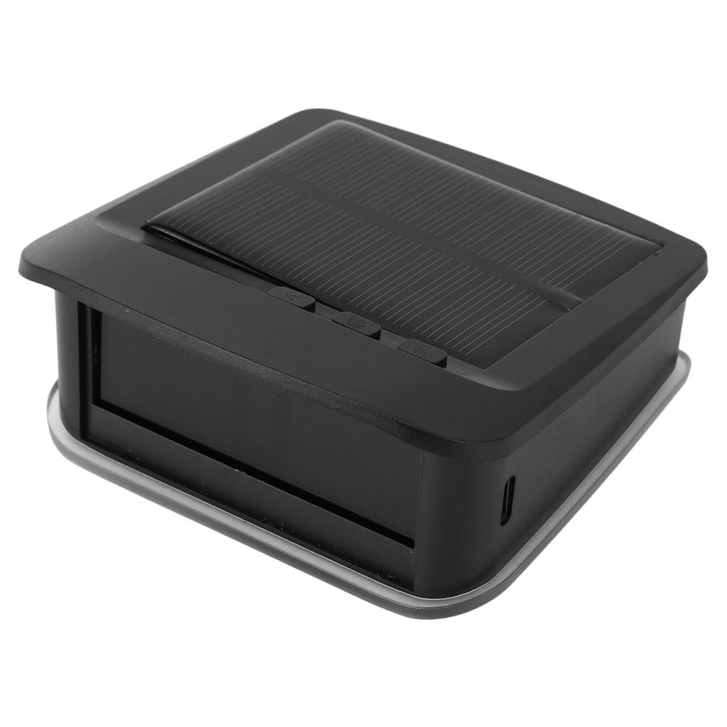 Tire Pressure Monitoring System, Solar Tire Pressure Monitor with 6 Internal Sensors, Ambient Light, Real time Display