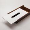 Yamato Kogei Chocolate Block Tissue Case, White, YK12-002, Made In Japan