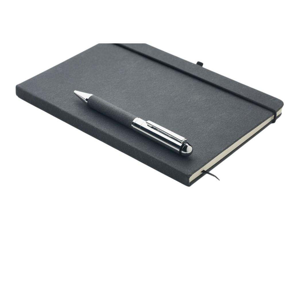 MidOcean Eleganote Leather Notebook & Pen