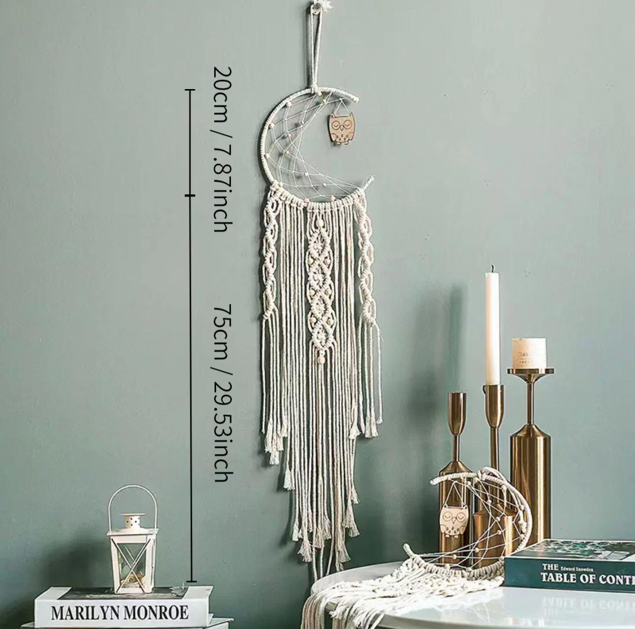 Популярный гобелен Звезда Луна Ловец снов Домашний декор Украшение для проживания в семье Богемный стиль Настенное украшение и настенное панно