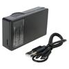 Travel Friendly Battery Charger For LI40B/LI42B Battery Charging Hub Ensures Long Last Power For Photography Enthusiasts