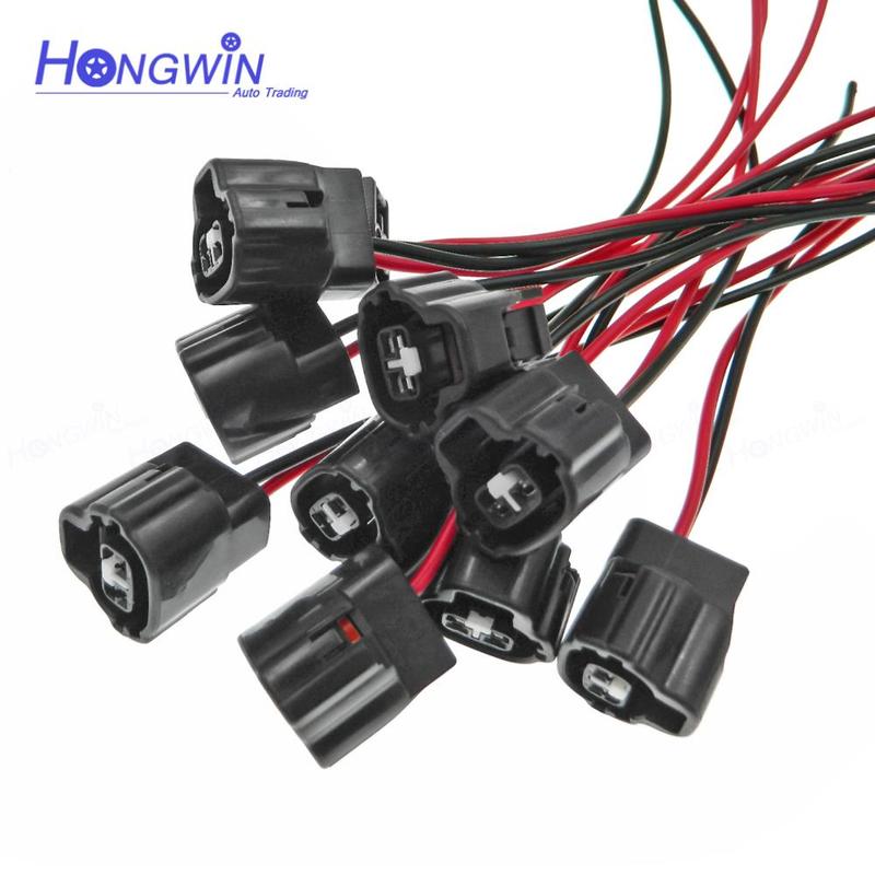 VVT Variable Valve Timing Solenoid & Electrical Connector Harness Plug VVT146 VVT4201 For 06-16 Dodge Hyundai Kia Toyota Lexus