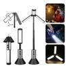 LED Light Camping Light Telescopic Telescopic Flashlight Emergency Lamp  Outdoor Camping