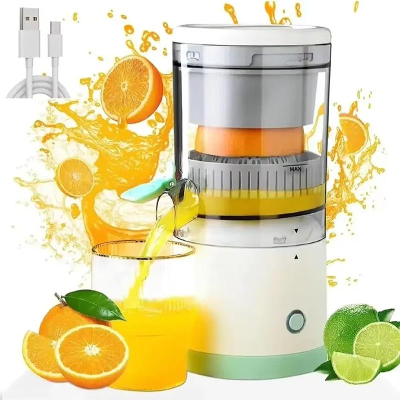 Multifunctional Electric Fruit Squeezer Kitchen Portable Orange Juice Extractor USB Rechargeable Small Household Juicer