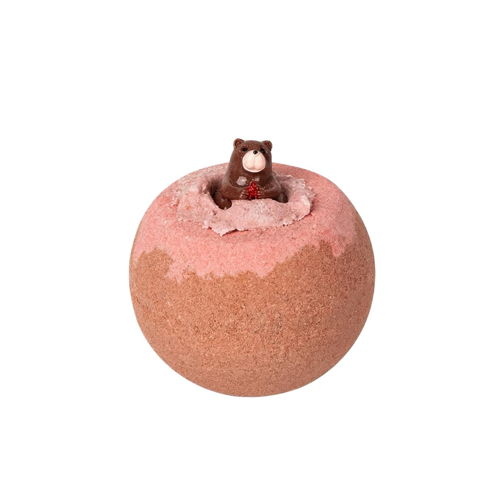 

Kids Bath Bomb Toy with Surprise Animal Figure Inside Bath Fizzy Ball for Children Fun Bath Time Experience and Sensory Play One Size