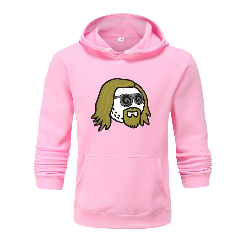 Autumn and Winter New Designer Printed Clothing Men's Hoodie Couple Pullover