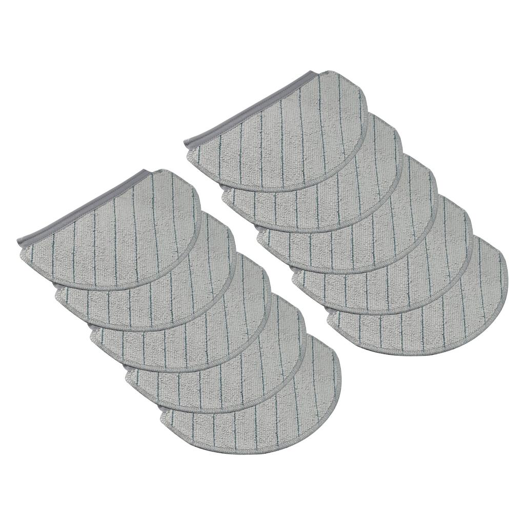 Microfiber Mop Cloth Set for ECOVACS For DEEBOT N20 Series Vacuums Effective Dirt Removal and Maintenance in 4 or 10 Packs