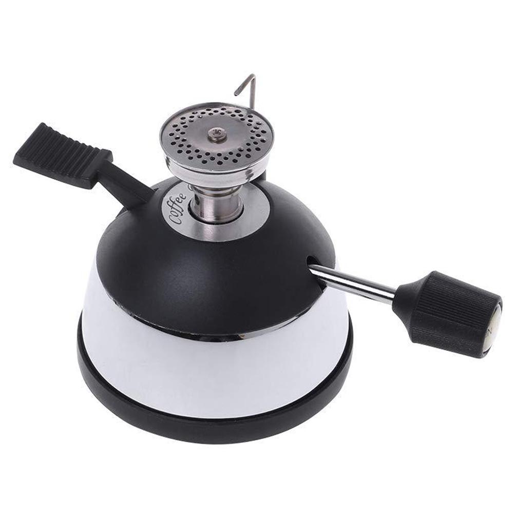 Butane Mini Burner for Tabletop Siphon Syphon Refillable Cooking Stove Butane Gas Burner for Picnic Camping Travel