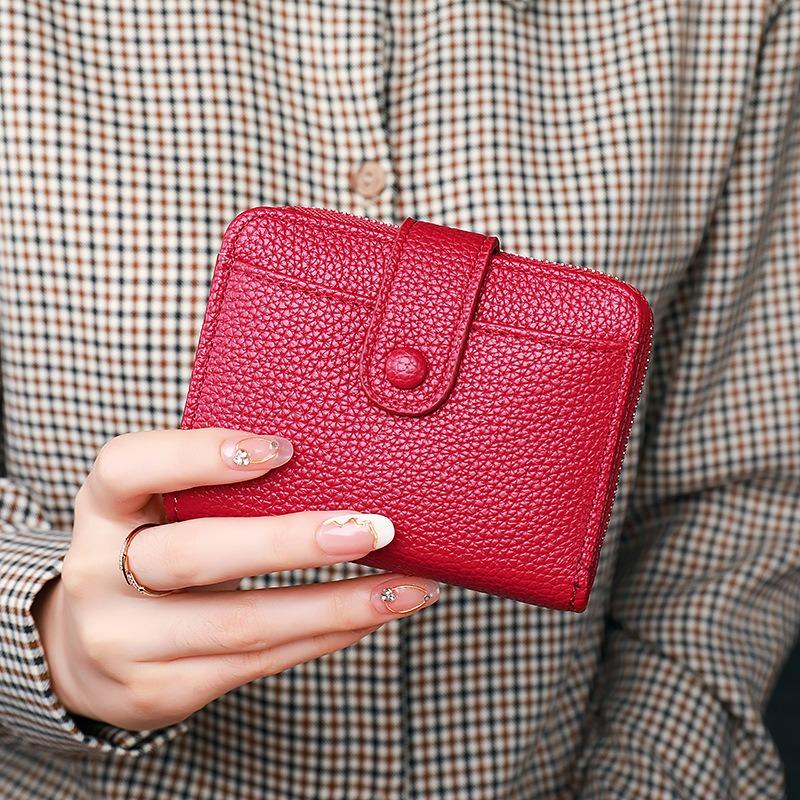 New Women's Short Wallet Women's Organ Card Bag Multi-Card Position Fashion Card Holder ID Card