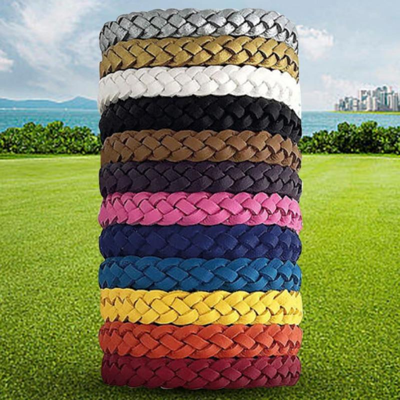 12-60Pcs Anti Mosquitoes Wrist Band Portable Outdoor Anti Bugs Bracelet Reusable Safe Wristbands for Sports Travel Camping