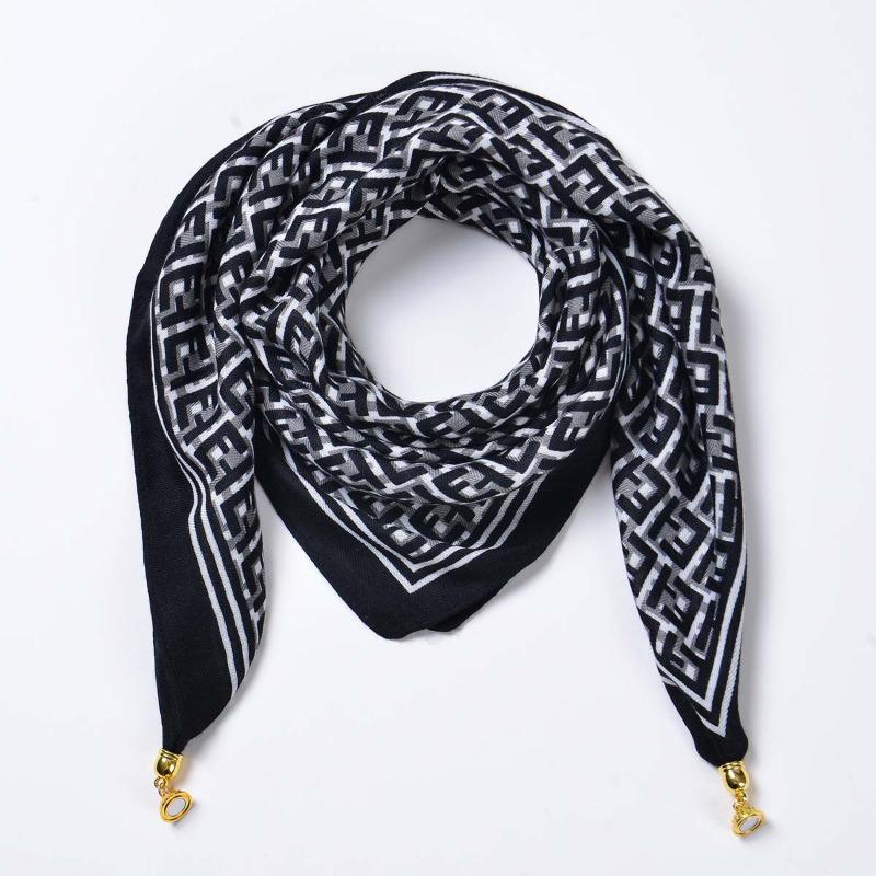 New Women's Multifunctional Versatile Warm Triangle Neck Protection Scarf Premium Velvet Decorative Scarf