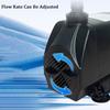 Ultra Quiet Water Pump Mini AC220V Brushless Motor Submersible Aquarium Water Pump Adapter Pond Fountain for Fish Tank Garden