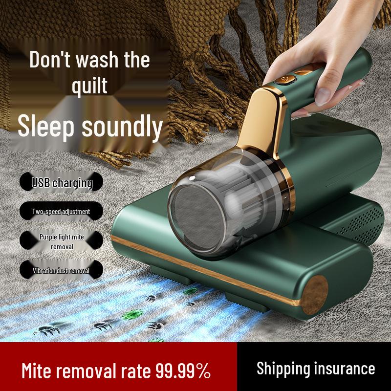 Kabelloser Handstaubsauger mit hoher Saugkraft zur Entfernung von Bettmilben mit Sterilisation - Amerikanisches Design