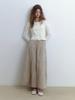Kinder Baby Long Cancan Skirt - Khaki Beige